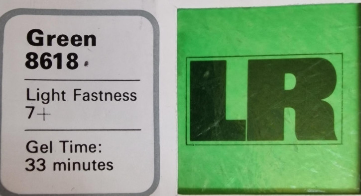 Polyester und Epoxy - Farbpaste Transparent Gelbgrün (18) 10dag/100gr.