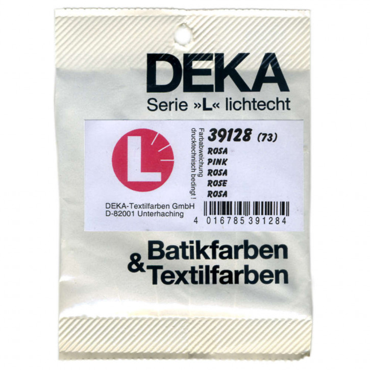 Deka Textilfarbe Serie "L" 10gr. Rosa
