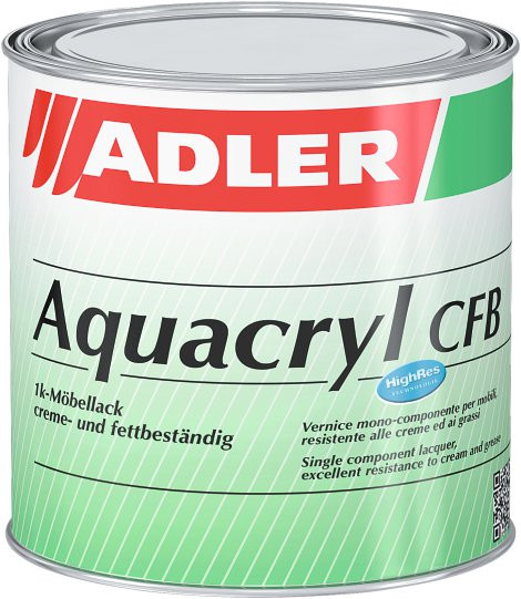 Adler Aquacryl CFB Farblos Matt G30 , 125ml.