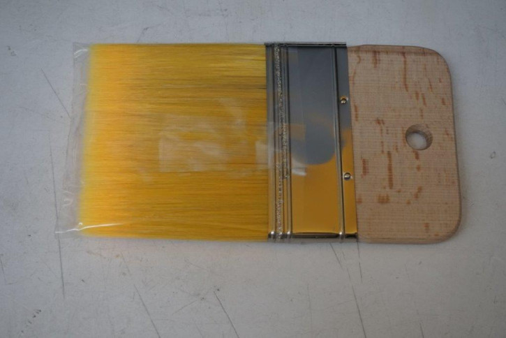 Schläger Pinsel Gelbe Synthetik Borste 10x10cm