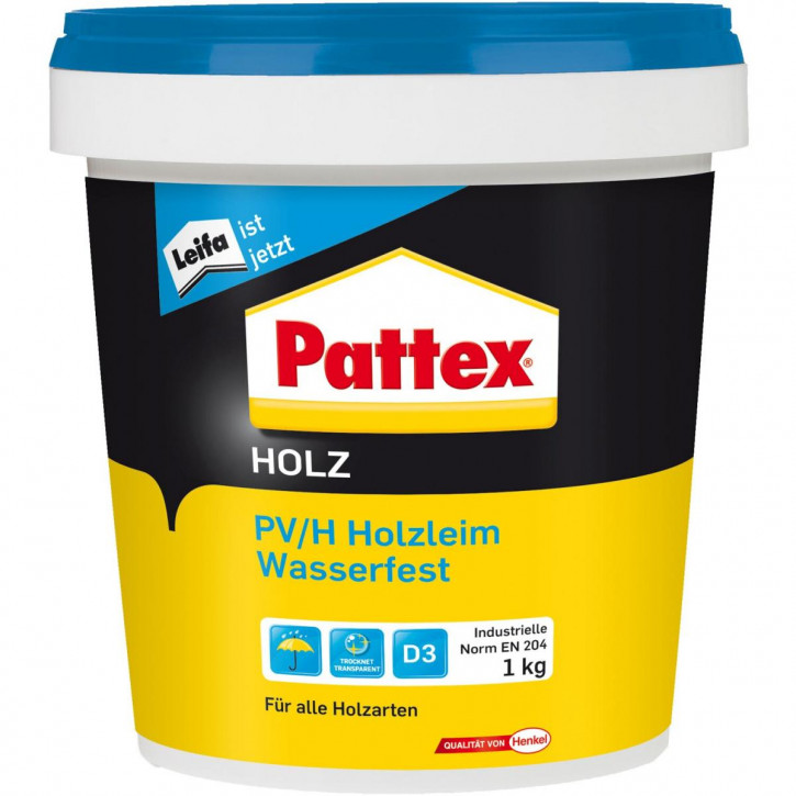 Pattex PV/H Holzleim Wasserfest 1kg